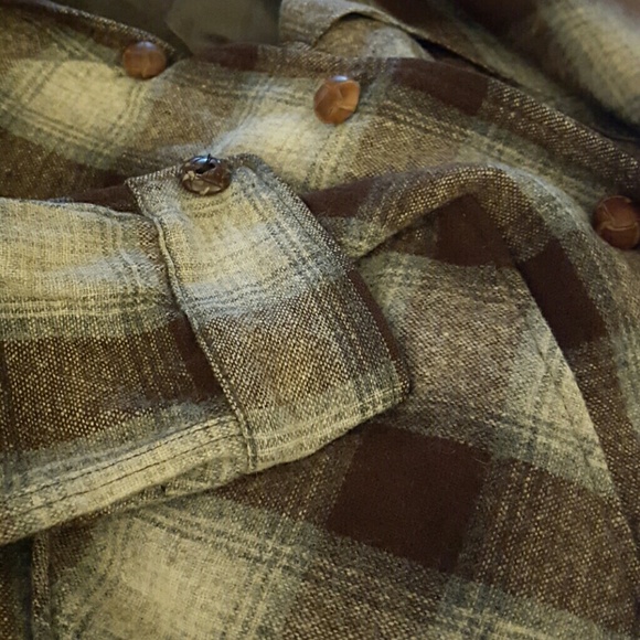 Vintage Wool Flannel Field Coat - Picture 4 of 4